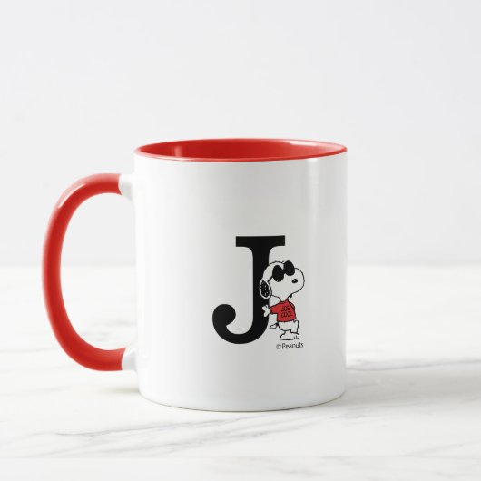 Peanuts | "Joe Cool" staand | Monogram J Mok (Links)