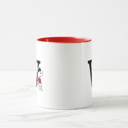 Peanuts | "Joe Cool" staand | Monogram W Mok (Midden)
