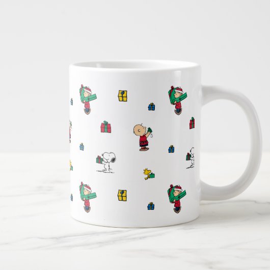 Peanuts | Kerstcadeau Giving Pattern Extra Grote Beker (Rechts)