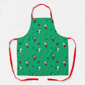 Peanuts | Kerstcadeau Giving Pattern Schort (Voorkant)