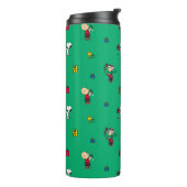 Peanuts | Kerstcadeau Giving Pattern Thermosbeker (Gedraaid links)