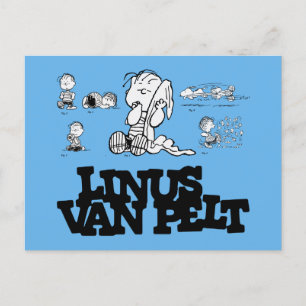 Peanuts   Linus Briefkaart