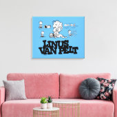 Peanuts | Linus Canvas Afdruk (Insitu (Woonkamer))