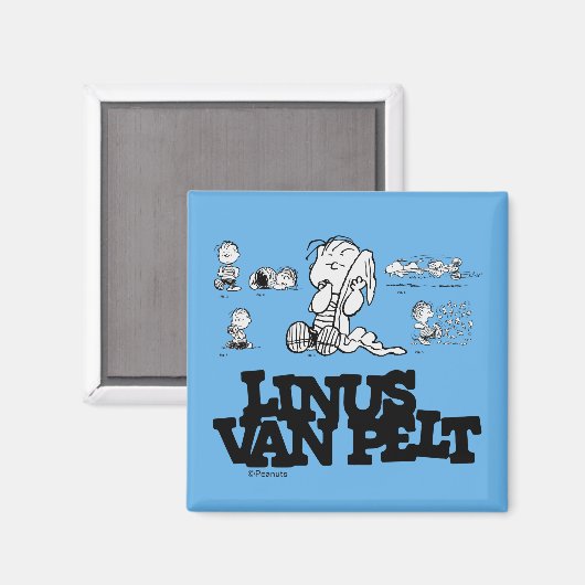 Peanuts | Linus Magneet (Voorkant / Achterkant)