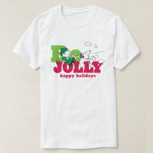 Peanuts   Linus & Snoopy Be Jolly T-shirt