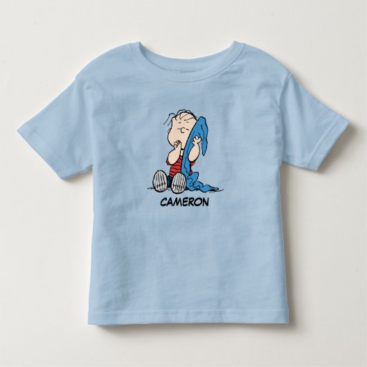 Peanuts | Linus & Zijn Dekentje Kinder Shirts (Voorkant)