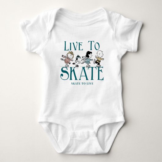 Peanuts | Live to Schaats Romper (Voorkant)