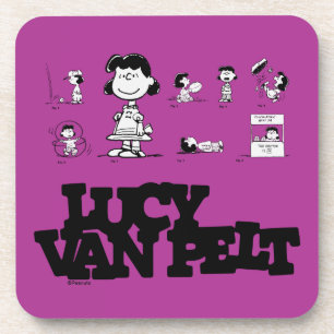 Peanuts   Lucy Bier Onderzetter