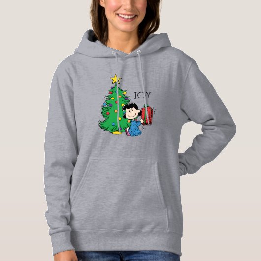 Peanuts | Lucy Christmas Tree Hoodie (Voorkant)