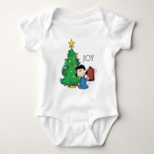 Peanuts | Lucy Christmas Tree Romper (Voorkant)
