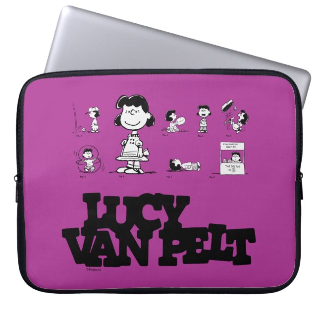 Peanuts | Lucy Laptop Sleeve (Voorkant)