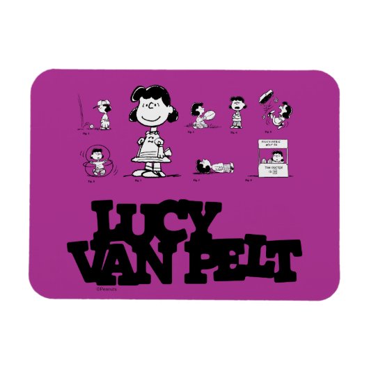Peanuts | Lucy Magneet (Horizontaal)