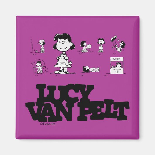 Peanuts | Lucy Magneet (Voorkant)