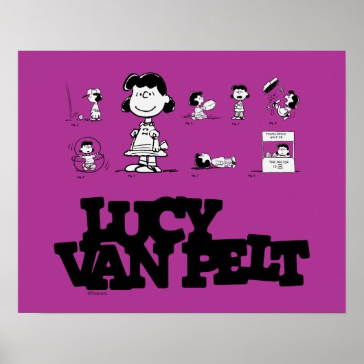 Peanuts | Lucy Poster (Voorkant)