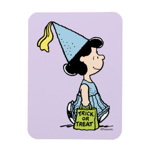 Peanuts Lucy Prinses Kostuum Halloween Magneet