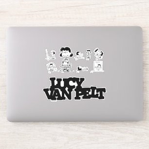Peanuts Lucy Sticker