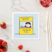 Peanuts | Lucy & the Doctor Is In Servet (Insitu)