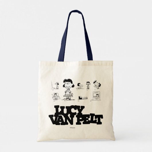 Peanuts | Lucy Tote Bag (Achterkant)
