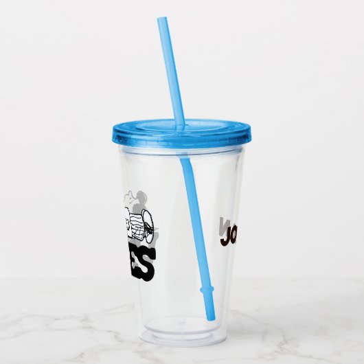 Peanuts | Lucy Vibes Acryl Drinkbeker (Links)