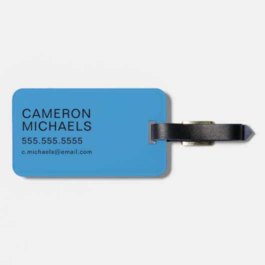 Peanuts | Lucy Vibes Bagagelabel (Achterkant horizontaal)