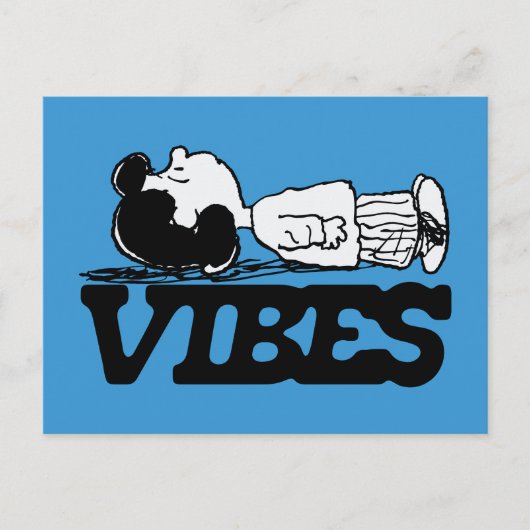 Peanuts | Lucy Vibes Briefkaart (Voorkant)