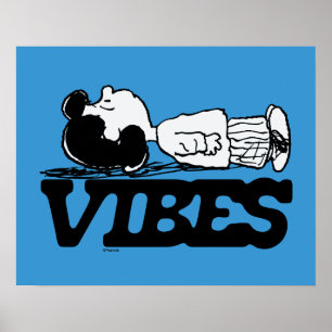 Peanuts   Lucy Vibes Poster