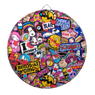 Peanuts   Mixtape-patchpatroon Dartbord