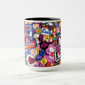 Peanuts | Mixtape-patchpatroon Mok (Midden)