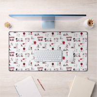 PEANUTS | Motif rouge et noir