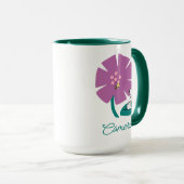 Peanuts | Natuur illustreren | Jouw namen toevoege Mok (Voorkant rechts)