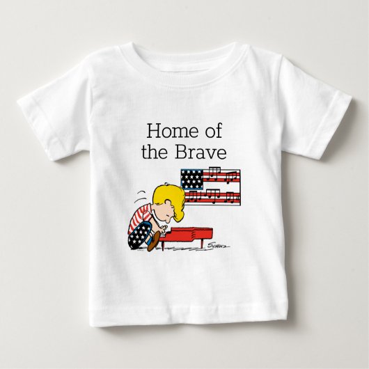 Peanuts | Patriottische Schroeder & zijn piano (Voorkant)