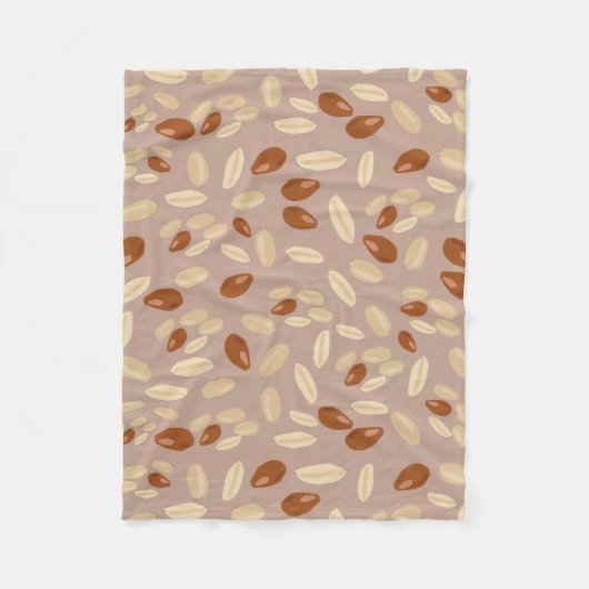 Peanuts Pattern Fleece Deken (Voorkant)