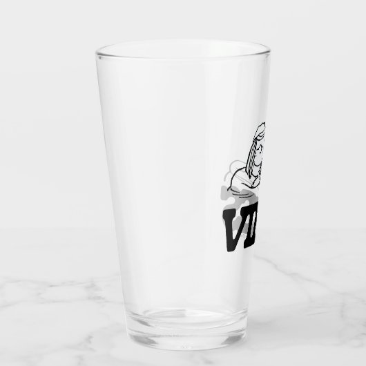 Peanuts | pepermunt Patty Vibes Glas (Rechts)