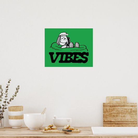 Peanuts | pepermunt Patty Vibes Poster (Keuken)
