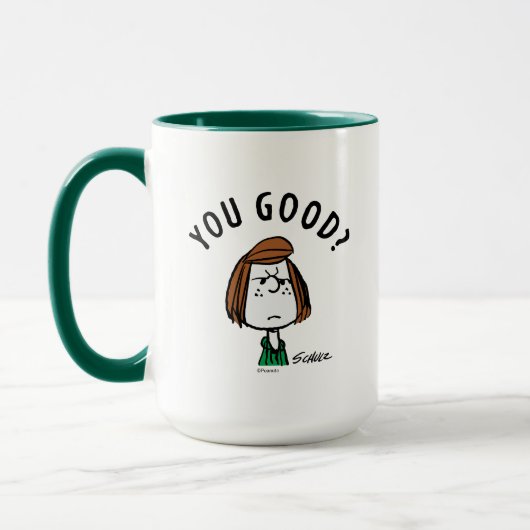 Peanuts | Peppermint Patty Ben je goed? Mok (Links)