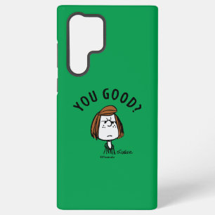 Peanuts   Peppermint Patty Ben je goed? Samsung Galaxy Hoesje