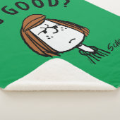 Peanuts | Peppermint Patty Ben je goed? Sherpa Deken (3/4)