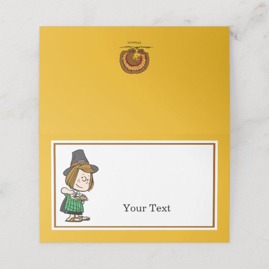 Peanuts | Peppermint Patty Thanksgiving Diner (Buitenkant ongevouwen)