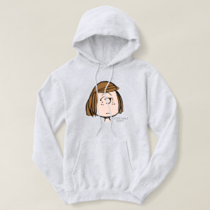 Peanuts Peppermint Patty Verward gezicht Hoodie