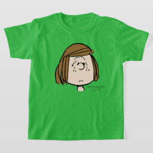 Peanuts Peppermint Patty Verward gezicht T-shirt