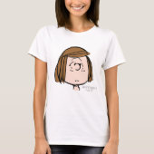 Peanuts | Peppermint Patty Verward gezicht T-shirt (Voorkant)