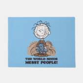 Peanuts | Pigpen De wereld heeft rommelige mensen  Deurmat (Voorkant)