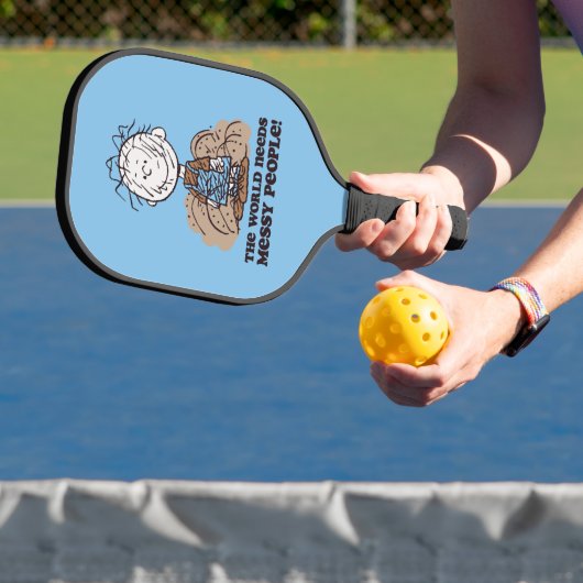Peanuts | Pigpen De wereld heeft rommelige mensen  Pickleball Paddle (Insitu)