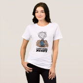 Peanuts | Pigpen De wereld heeft rommelige mensen Tri-Blend Shirt (Voorkant volledig)
