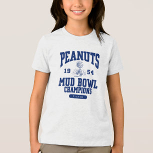 Peanuts Pigpen Mud Bowl Champions 1954 Tri-Blend Shirt
