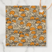 Peanuts Pumpkin 1st Birthday - Dank u Bedankjes Labels (Achterkant)