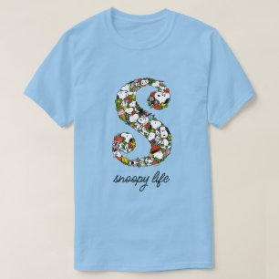 Peanuts   S is voor Snoopy T-shirt