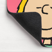 Peanuts | Sally half & half bloemen Muismat (Hoek)