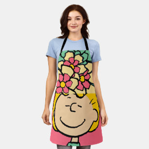 Peanuts   Sally half & half bloemen Schort