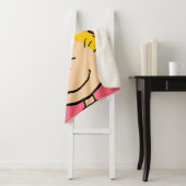 Peanuts | Sally half & half bloemen Sherpa Deken (In situ)